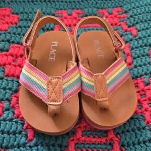 Place Kids Multicolor Strap Sandals